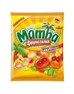 Мармелад фрумеладки фруктовый микс 72 г Mamba