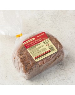 Хлеб Ржано полбяной из безмучной смеси с тмином и кунжутом 250 г Вкусвилл