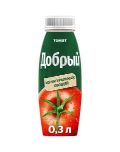 Нектар томатный восстановленный 0 3 л Добрый