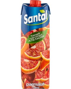 Напиток сокосодержащий красный сицилийский апельсин 1 л Santal
