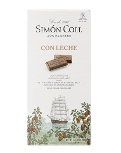 Шоколад молочный 32 какао 85г Simon coll