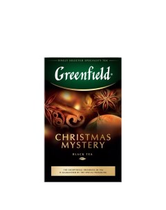 Чай чёрный Christmas Mystery листовой 100 г Greenfield