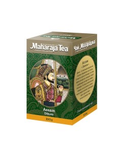 Чай черный ассам диком 100 г Maharaja tea