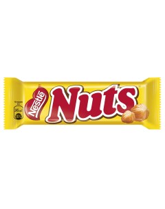 Батончик Nestle шоколадный ореховый тюнинг 50 г Nuts