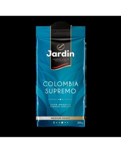Кофе натуральный Colombia supremo молотый средняя обжарка 250 г Jardin