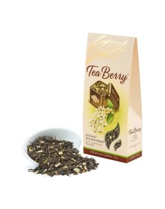 Чай зеленый Tea Berry Жасминовый листовой с добавками 100 г Teaberry