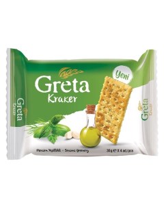 Печенье Greta крекер с зеленью 120 г Solen