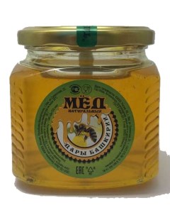 Мед Натуральный 250 г Башкирский мед