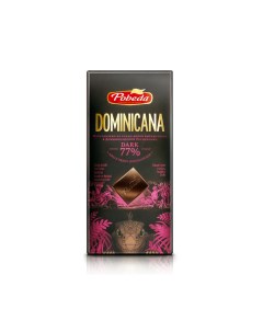 Шоколад горький Доминикана 77 какао Победа вкуса