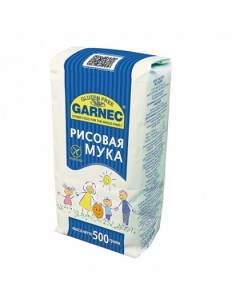 Мука рисовая без глютена 500 г Garnec