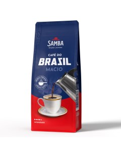Кофе молотый MACIO свежеобжаренный арабика 200 г Samba cafe brasil