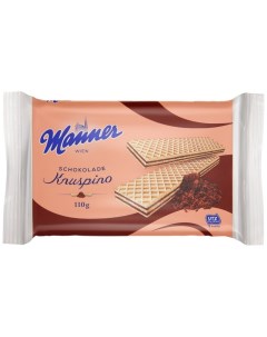 Вафли маннер с шоколадным кремом 110г Manner