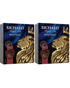 Чай черный Royal Kenya 2 уп х 100 пакетиков Richard
