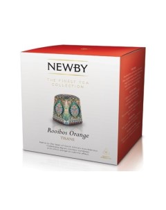 Чай травяной ройбос апельсин 15 пакетиков Newby