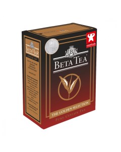 Чай Золотой сорт черный листовой 100 г Beta tea