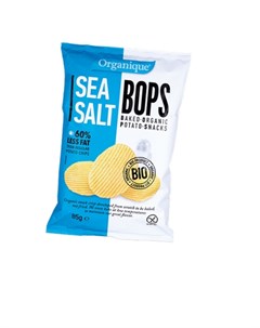 Чипсы Bops с морской солью 85 г Organique