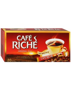 Кофе оригинал 3 в 1 20 штук по 12 г Cafe riche