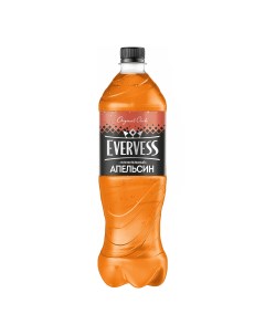 Газированный напиток Пленительный апельсин сильногазированный 1 л Evervess