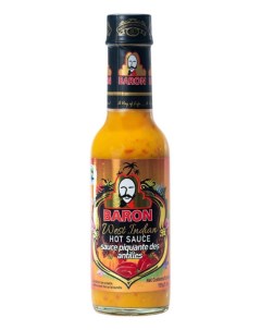Жгучий перечный соус Baron Вест Индиан West Indian Hot Sauce 155 гр Baron foods