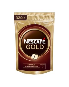 Кофе Gold растворимый с добавлением молотого 320 г Nescafe