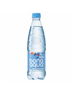 Вода питьевая негазированная 0 5 л Bona aqua