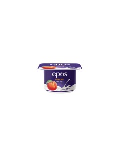 Йогурт персик 2 5 БЗМЖ 120 г Epos