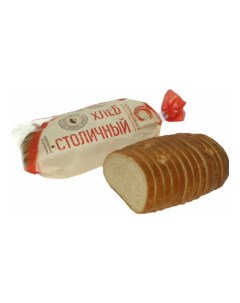 Хлеб Столичный подовый ржано пшеничный половинка 350 г Тульский хлебокомбинат