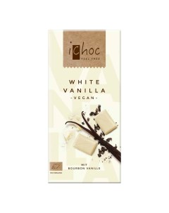 Плитка белый шоколад с бурбонской ванилью 80 г Ichoc