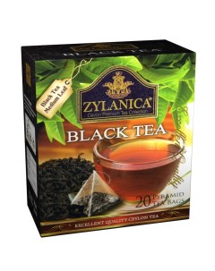 Чай Black tea черный 20 пирамидок Zylanica