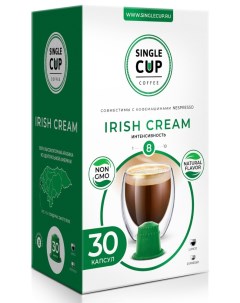 Набор кофе в капсулах Ирландский крем формата Nespresso 30 шт Single cup coffee