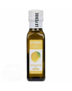 Оливковое масло Extra vergine нерафинированное Лимон 100 мл Le ferre