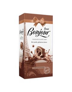 Конфеты Bonjour со вкусом шоколада 80 г Конти