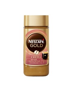 Кофе растворимый gold crema стеклянная банка 95 г Nescafe