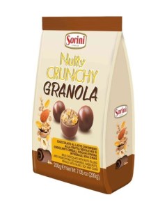 Конфеты шоколадные Nutty Crunchy Granola 200 г Sorini