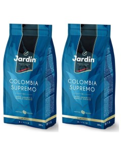 Кофе в зернах Columbia Supremo 100 арабика 250 г х 2 шт Jardin