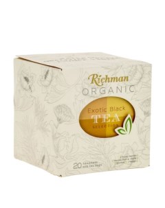 Чай черный Ceylon FBOP Ассорти 20 пак Richman