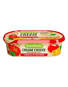 Творожный сыр Кремчиз Томат и паприка 65 140 г Bonfesto