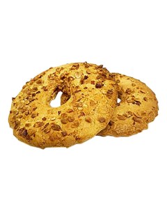 Пирожное Кольцо песочное с орехами 100 г Ватутинки хлеб