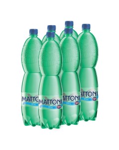 Минеральная вода негазированная 1 5л упаковка 6 шт Mattoni