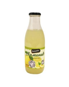 Газированный напиток Лимонад 1 л Romantik