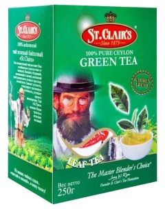 Чай зеленый St Clair s листовой 100 г St. clair's