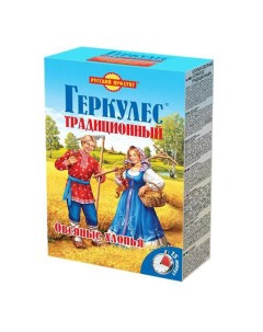 Каша Геркулес Традиционный 500 г Русский продукт