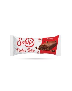 Протеиновый батончик Protein Barre Шоколад 24 шт по 50 г Solvie