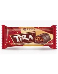 Конфеты шоколадные Mini десерт с дробленым арахисом Tira