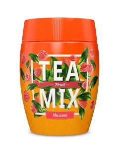 Напиток чайный растворимый гранулированный малиновый 300 г Tea mix