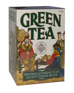 Чай листовой зеленый Green Tea Зеленый Чай по китайской технологии 200 г Mlesna