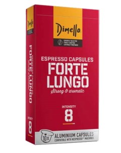 Кофе в капсулах Forte Lungo 4 упаковки по 10 шт Dimello
