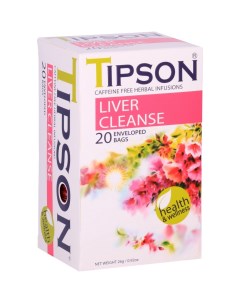 Чай Liver clinser травяной 20 пакетиков Tipson