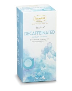 Чай декофеинированный черный Teavelope Decaffeinated 25 пакетиков 2 пачки Ronnefeldt