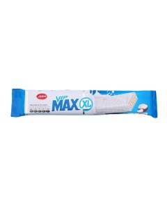 Вафли Vip Max XL покрытые белой глазурью с кокосом 70 г Aldiva